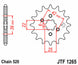 Pinion lant JT SPROCKETS JTF1265.15 