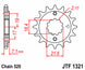 Pinion lant JT SPROCKETS JTF1321.13 