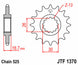 Pinion lant JT SPROCKETS JTF1370.16 