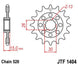 Pinion lant JT SPROCKETS JTF1404.16 