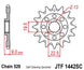 Pinion lant JT SPROCKETS JTF1442.13SC 