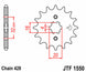 Pinion lant JT SPROCKETS JTF1550.14 