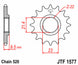 Pinion lant JT SPROCKETS JTF1577.15 