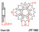 Pinion lant JT SPROCKETS JTF1902.15 