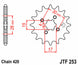 Pinion lant JT SPROCKETS JTF253.15 