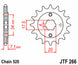 Pinion lant JT SPROCKETS JTF266.14 