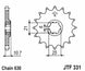 Pinion lant JT SPROCKETS JTF331.15 