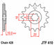 Pinion lant JT SPROCKETS JTF410.15 
