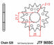 Pinion lant JT SPROCKETS JTF565.13SC 