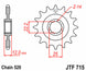 Pinion lant JT SPROCKETS JTF715.13 