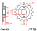 Pinion lant JT SPROCKETS JTF736.14 