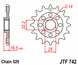 Pinion lant JT SPROCKETS JTF742.15 