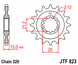 Pinion lant JT SPROCKETS JTF823.15 