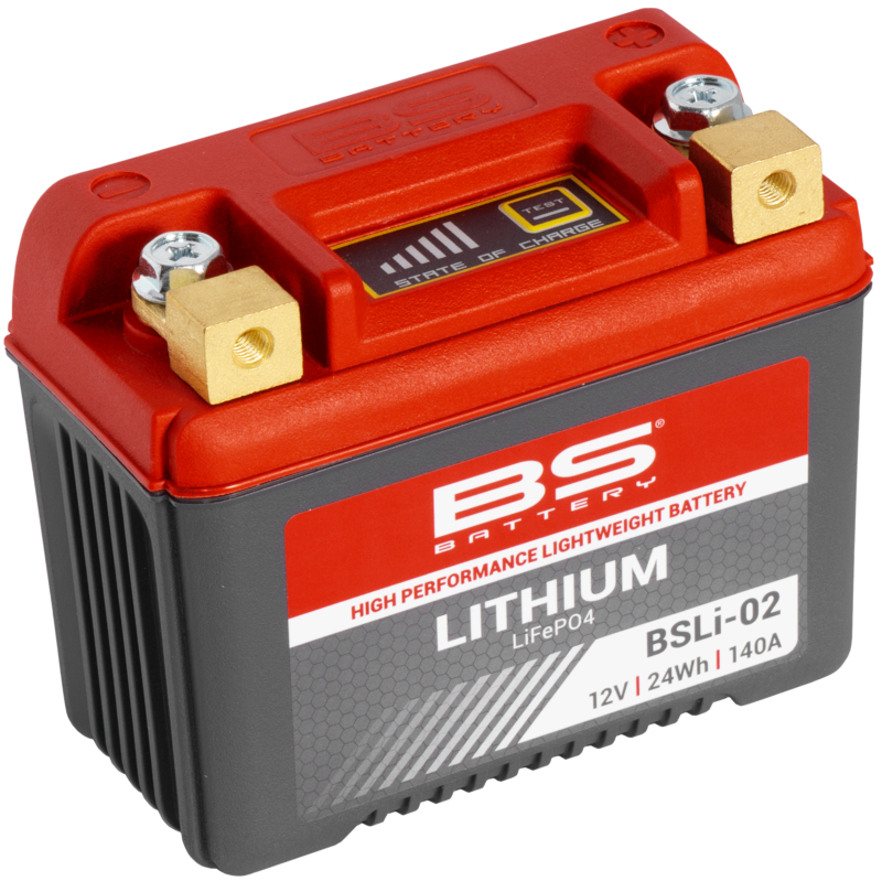 BS BATTERY Battery Lithium-Ion - BSLI-02 - Main