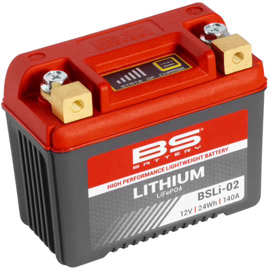 BS BATTERY Battery Lithium-Ion - BSLI-02 - Main