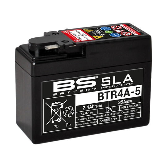 BS BATTERY SLA Battery Maintenance Free Factory Activated - BTR4A-5 - Main