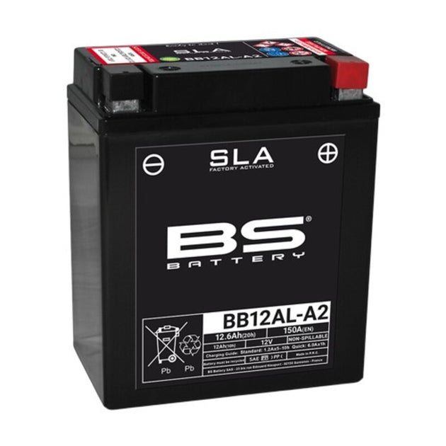 BS BATTERY SLA Battery Maintenance Free Factory Activated - BB12AL-A2 - Main