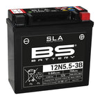 BS BATTERY SLA Battery Maintenance Free Factory Activated - 12N5.5-3B - Main