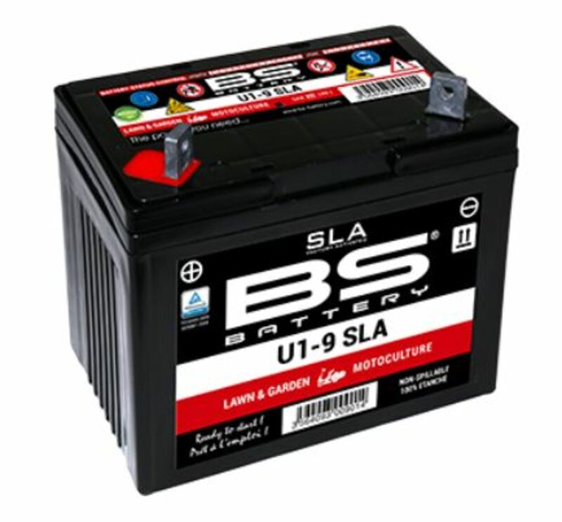 BS BATTERY SLA Battery Maintenance Free Factory Activated - U1-9 - Main