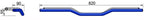 LSL HANDLEBAR 122A000, BLK