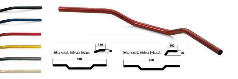 LSL HANDLEBAR 122A001, SIL