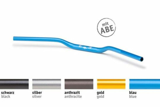 LSL HANDLEBAR 128AXN1, BLK