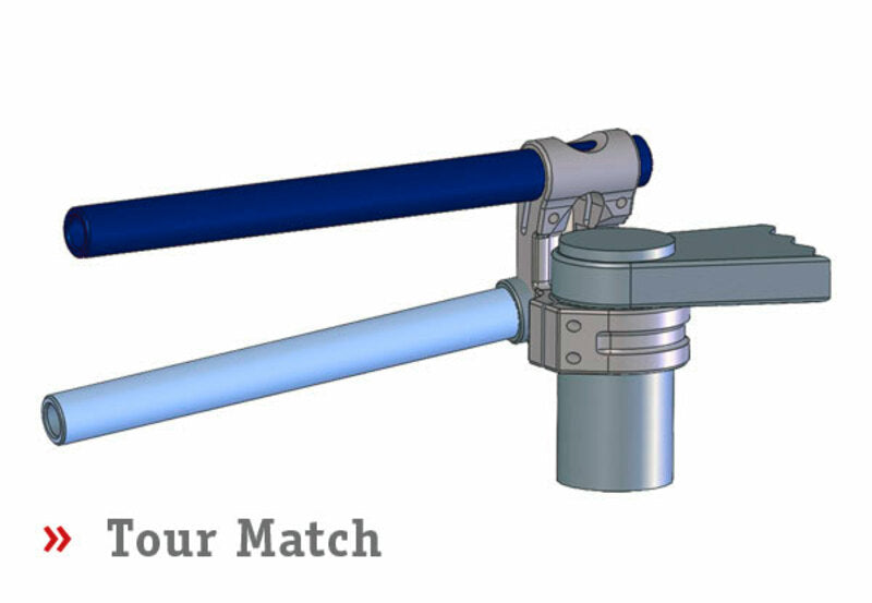 LSL HANDLEBAR 150H125, SIL