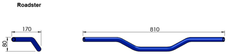 LSL HANDLEBAR 163L001.1, BLK