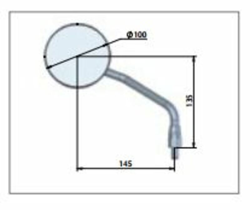 LSL MIRROR 132SC01L, L