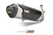 MIVV EXHAUST FULL SYSTEM, SST/BLK