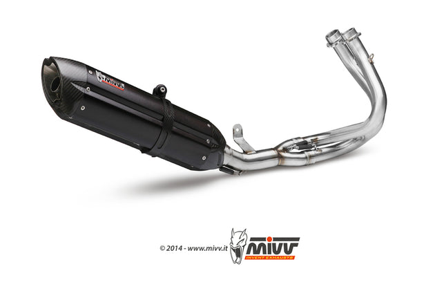 MIVV EXHAUST FULL SYSTEM, SBL/CAR