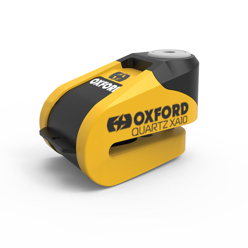 OXFORD XA10 Alarm Disc Lock - Ã˜10mm Yellow/Black - Main