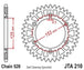 Roata dintata JT SPROCKETS JTA210.40BLK 