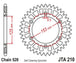 Roata dintata JT SPROCKETS JTA210.42BLK 