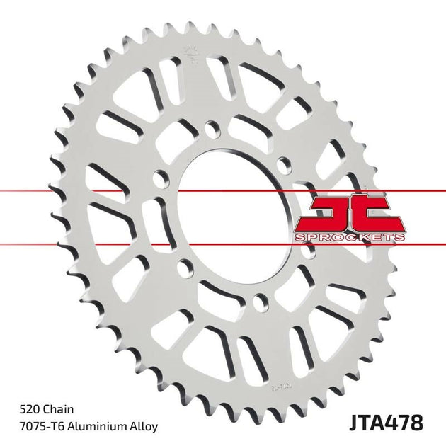 Roata dintata JT SPROCKETS JTA478.43BLK 
