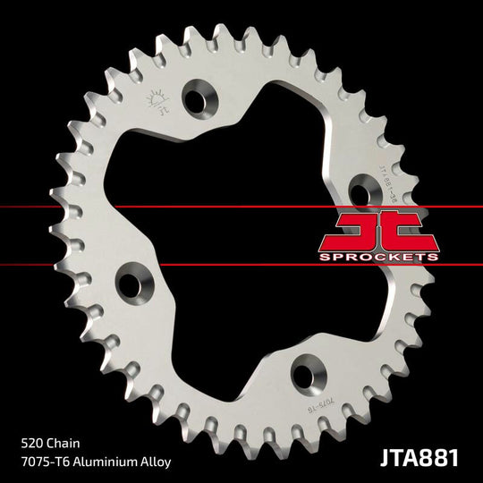 Roata dintata JT SPROCKETS JTA881.38BLK 
