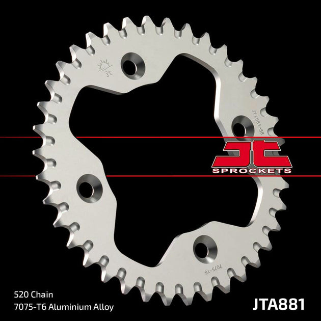 Roata dintata JT SPROCKETS JTA881.38BLK 
