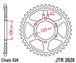 Roata dintata JT SPROCKETS JTR2020.41 