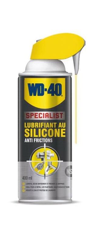 WD40 SPRAY SILICONE LUBRICANT 400ML