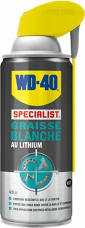 WD40 SPRAY WHITE GREASE 400ML