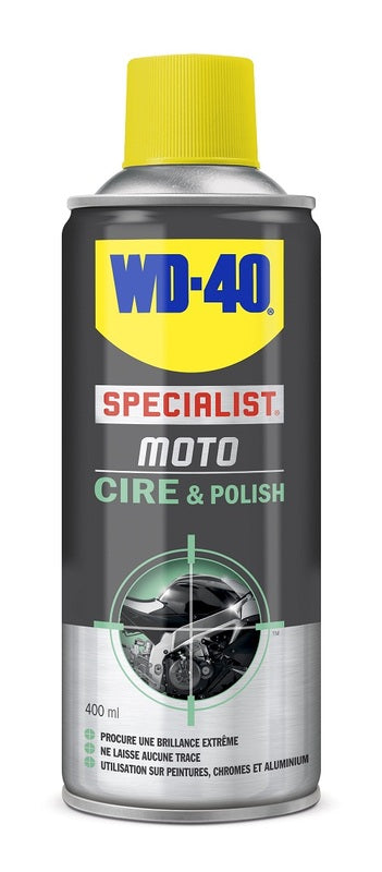 WD40 SPRAY WAX & POLISH 400ML