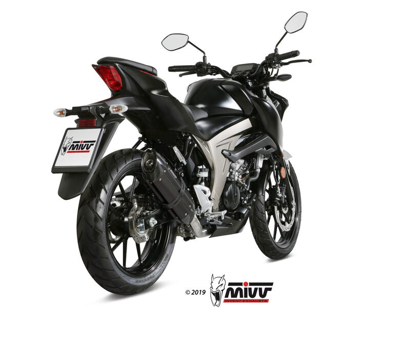 MIVV FULL EXHAUST SYSTEM SUONO, BLACK EC