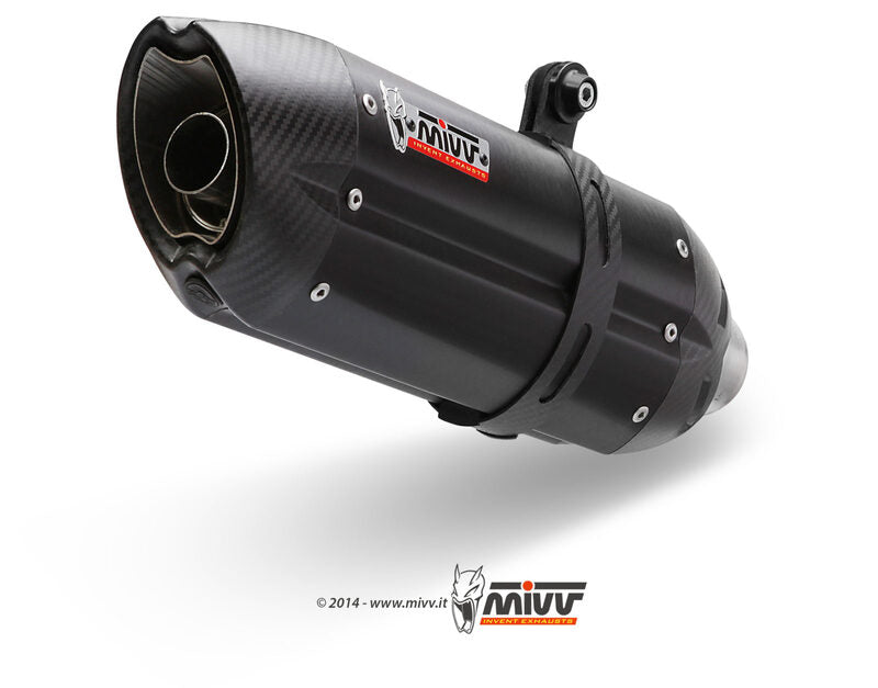 MIVV FULL EXHAUST SYSTEM SUONO, BLACK EC