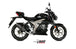 MIVV FULL EXHAUST SYSTEM SUONO, BLACK EC