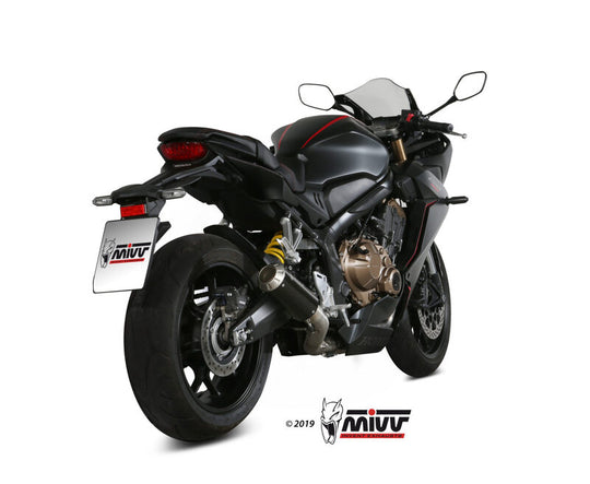 MIVV FULL EXHAUST SYSTEM MK3, BLACK NOT