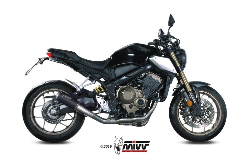 MIVV FULL EXHAUST SYSTEM MK3, BLACK NOT