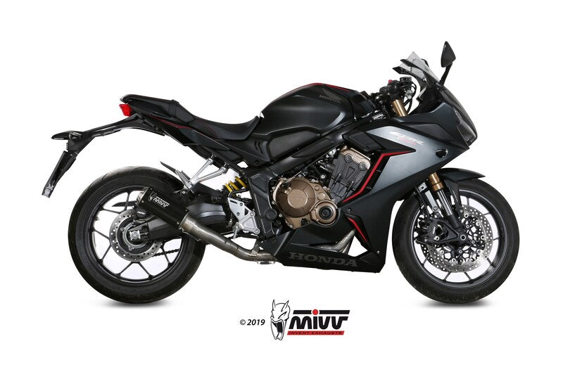 MIVV FULL EXHAUST SYSTEM MK3, BLACK NOT