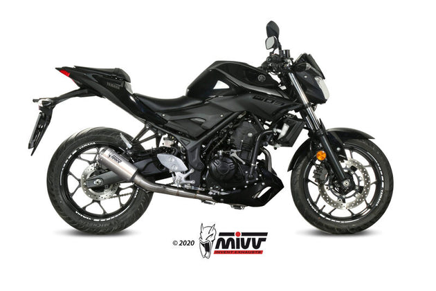 MIVV FULL EXHAUST SYSTEM MK3, STAINLESS