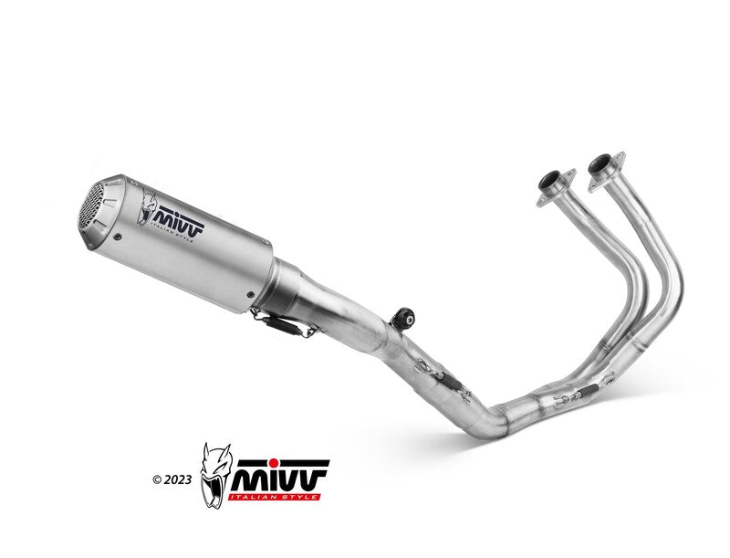 MIVV FULL EXHAUST SYSTEM MK3, STAINLESS