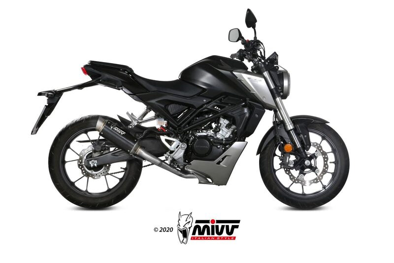 MIVV FULL EXHAUST SYSTEM GP PRO, BLACK E